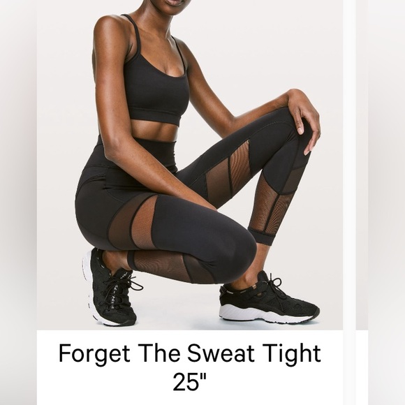 Lululemon Forget the Sweat Legging 25” - Picture 1 of 10